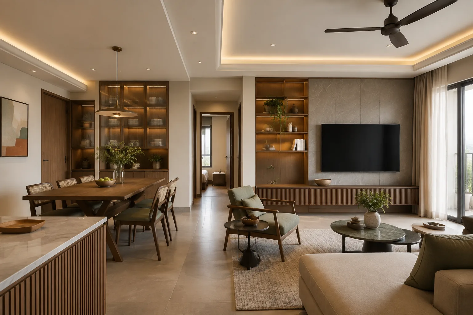 Residential interior visualization